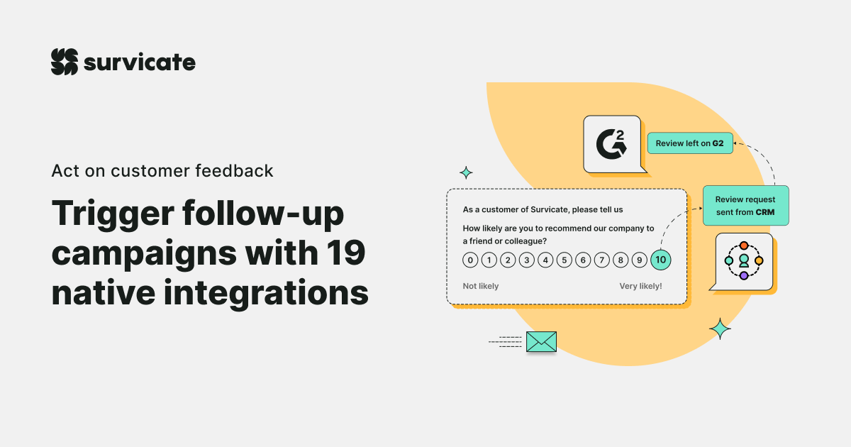 Act On Customer Feedback With Survicate Start Free 